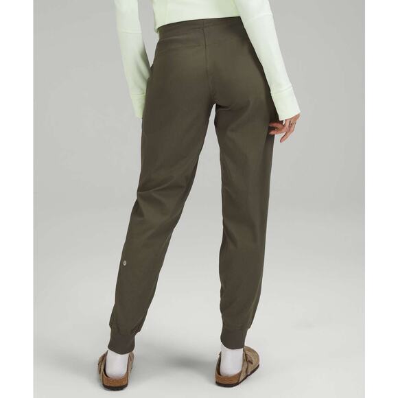 Lululemon Dance Studio Mid Rise Jogger Full Length Army Green - Picture 5 of 10
